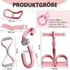 6-teiliges Yoga- und Fitness-Set, Pink, inkl. Beintrainer, Produktbild-Vorschau 7