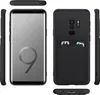 Multiple views of a black smartphone case with a card slot. Produktbild-Vorschau