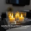 FlinQ wiederaufladbare LED-Teelichter – bewegliche Flamme – Produktbild-Vorschau 6
