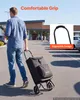VEVOR Einkaufstrolley Faltbarer Einkaufswagen mit 35kg Produktbild-Vorschau 6