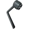A gray kitchen accessory, likely a steam diverter, is shown against a white background. Produktbild-Vorschau