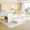 Flieks Kinderbett 140x200cm mit Ausziehbett, Doppelbett Produktbild-Vorschau 2