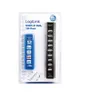 LogiLink USB 2.0 Hub mit Netzteil 10-Port schwarz Produktbild-Vorschau 9