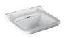 Kerasan WALDORF Keramik-Waschtisch 60x55cm, weiß Produktbild-Vorschau 1