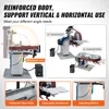 Collage of images showing a belt sander in different configurations and close-ups of its features. Produktbild-Vorschau