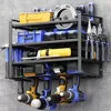 Porte-outils, étagère à outils métallique à 4 niveaux, Voir les images du produit 8