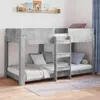 Letto a castello per bambini, colore grigio cemento, Anteprima dell’immagine prodotto 2
