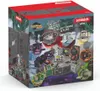 The image shows the packaging of a Schleich Eldrador Battlecave Arena Expansion set. The box displays various components and figures that can be collected and mixed. Produktbild-Vorschau