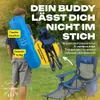 Faltbuddy Campingstuhl Faltbar 180 kg 2in1 mit Produktbild-Vorschau 8