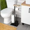 Vilde | Držák na toaletní papír stojící - s WC štětkou - Náhled obrázku produktu 2