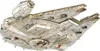A 3D model of the Millennium Falcon spaceship from Star Wars, viewed from below and at an angle. Anteprima dell’immagine prodotto