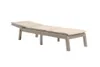 Chaise longue Keter Atlas couleur cappuccino avec coussin Voir les images du produit 6