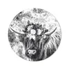 MuchoWow® Mauspad Mousepad Schottischer Highlander - Tiere Produktbild-Vorschau 1