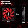 Xilence XPF120.R.PWM 120mm PWM Gehäuselüfter, 4PIN Produktbild-Vorschau 4
