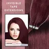 hair2heart Invisible Tape Extensions Ľudské vlasy Premium - Náhľad obrázku produktu 2
