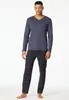 Schiesser pyjamabroek, lange, fijne tricot, donkerblauw, Productafbeelding-voorbeeld 15