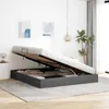 vidaXL Struttura letto con contenitore, grigio scuro, 180 x Anteprima dell’immagine prodotto 4