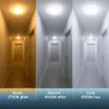 A hallway is shown with three different lighting conditions: warm, neutral, and cold. Náhľad obrázku produktu