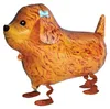 Folienballon Airwalker Pudel Hund, ca. 60 x 40 cm Produktbild-Vorschau 1
