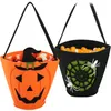 com-four® 2x Halloween-tas - Zak om snoep in te verzamelen Productafbeelding-voorbeeld 1