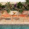 KOMFOTTEU Polyrattan Gartenmöbel Set, 3-teilig Bistroset Produktbild-Vorschau 9