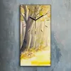 Wandbild Leinwand Bilder Wanduhr 30x60 Foto Sonniger Produktbild-Vorschau 2