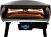 A black and silver pizza oven with its heating elements visible inside. Produktbild-Vorschau
