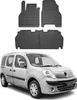 2007-2021 Renault Kangoo tappetini in gomma nera 4 pz Anteprima dell’immagine prodotto 1