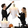4er Set Halloween Deko LED Geister, hängende Halloween Produktbild-Vorschau 1
