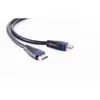 Câble de connexion HDMI 4K2K 60Hz 10m noir-bleu Voir les images du produit 2