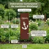 Paravento da Giardino in Acciaio Arrugginito « Ancora » Anteprima dell’immagine prodotto 2