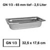 APS Récipient GN 1/3 Acier inoxydable 18/10, Profondeur : Voir les images du produit 13