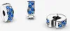 Ciondolo Pandora Blue Pavé Clip 791817NSBMX Anteprima dell’immagine prodotto 7
