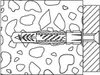 Fischer  Universaldübel UX 8x50 R S K (5), 077862 Produktbild-Vorschau 4
