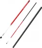 Three fishing rods of varying lengths and colors are laid out diagonally on a white background. Anteprima dell’immagine prodotto