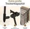 Meisterhome® Wäscheständer Ausziehbar Schwarz – 25 m Produktbild-Vorschau 7