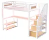 Lit superposé Merax, lit mezzanine 90 × 200 cm avec Voir les images du produit 7