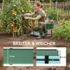 Outsunny Kniebank Klappbar Gartenhocker mit Kniekissen, Produktbild-Vorschau 6