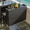 BALI | Bistro Raumtrenner | L80xH130cm | Teiler Gastro Produktbild-Vorschau 2