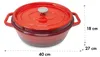 ToCis Big BBQ Bräter mit Deckel, backofengeeignet, Produktbild-Vorschau 9
