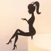 Décoration en acrylique pour gâteau « Fille / Femme » Voir les images du produit 2