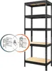 Kovová Regálová Skriňa 180X75X35 5X150Kg Čierna Náhľad obrázku produktu 3