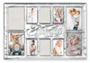 Cadre photo familial ZEP Legacy 10 photos argent brillant Voir les images du produit 1