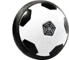 A hoverball shaped like a soccer ball, shown from a diagonal angle against a white background. Produktbild-Vorschau