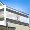 Topchances Transparent PVC Plane mit Ösen Trennvorhänge, Produktbild-Vorschau 3