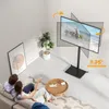 TVON TV Ständer für 32-55 Zoll Fernseher höhenverstellbar Produktbild-Vorschau 7
