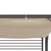 Outsunny Pavillon Pergola, Polyester, Beige, 275x295x238 Produktbild-Vorschau 8