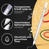 Colozoo 5er Set Gelstifte Weiß – Deckende Tintenroller in 5 Produktbild-Vorschau 2
