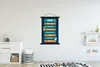 MuchoWow® Textilposter Kindergarten - Bildung - Tage - Produktbild-Vorschau 2