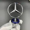 Emblemat znaczka Mercedes metal z grawerem stylowa ozdoba Podgląd zdjęcia produktu 3